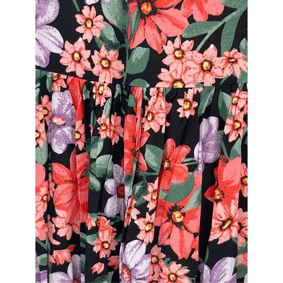 ATL Abel The Label Anthropologie Skirt Maxi Women XS Floral Pink Cottagecore New - Picture 5 of 13